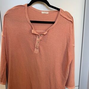 Billabong Peach Long Sleeve Tee